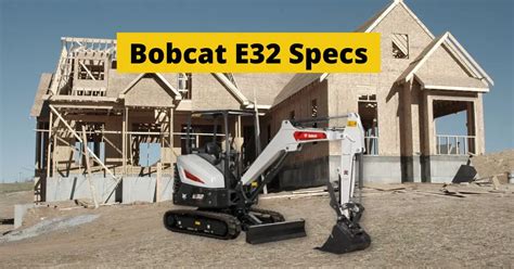 Excavators / E32 Compact Excavator Specifications & Options